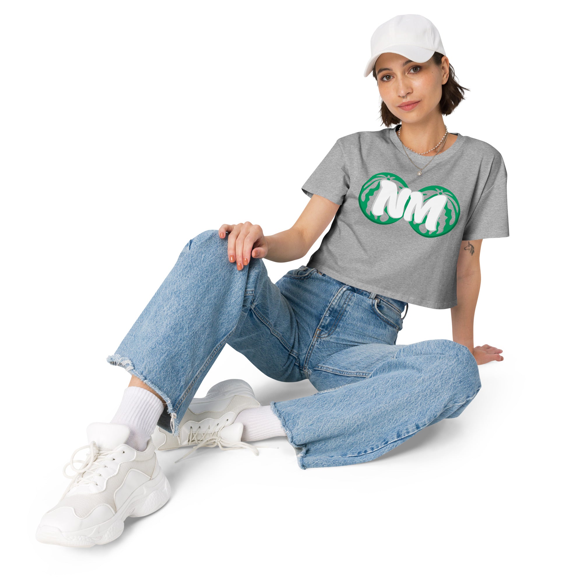 NoModel "Eat The Fruit" crop top