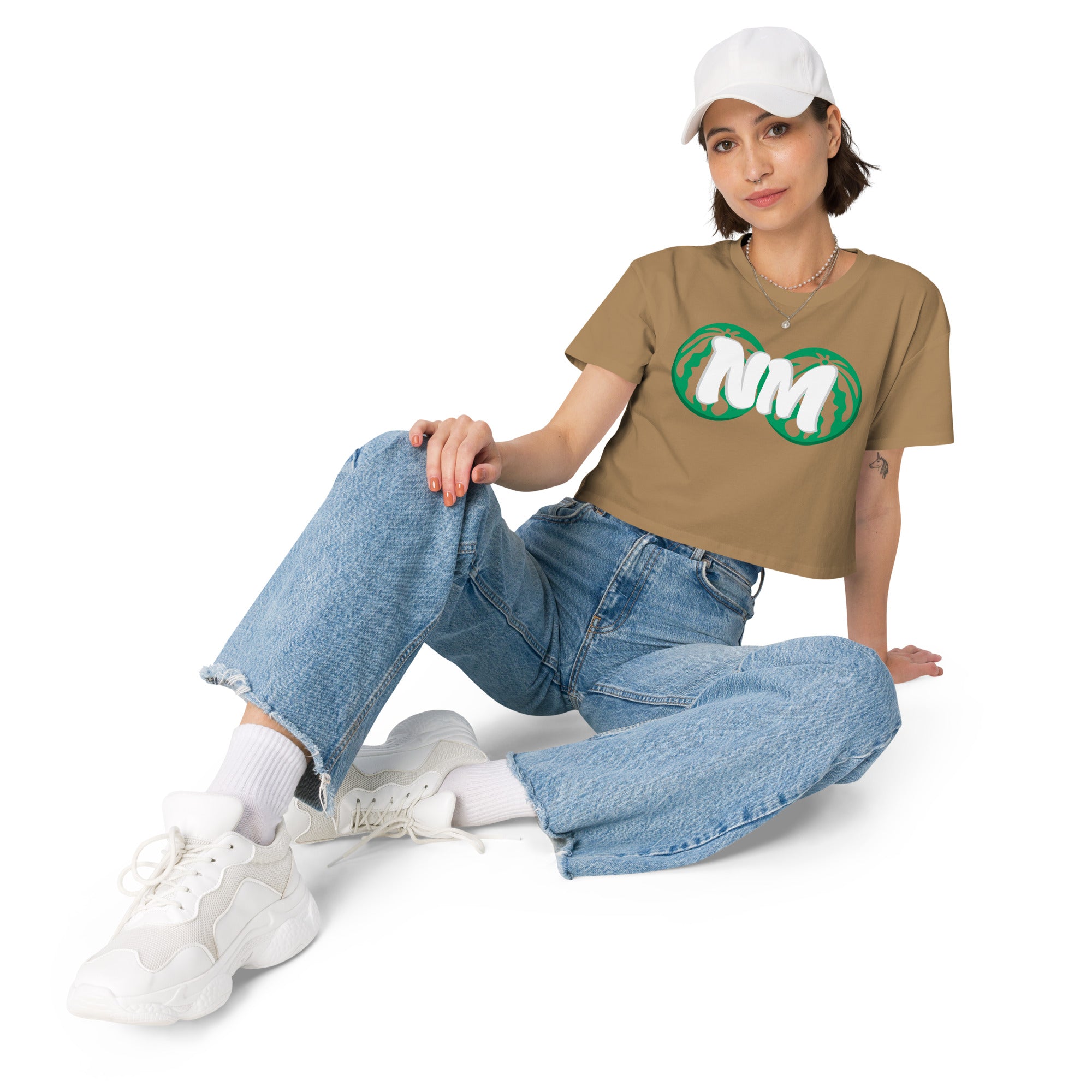 NoModel "Eat The Fruit" crop top