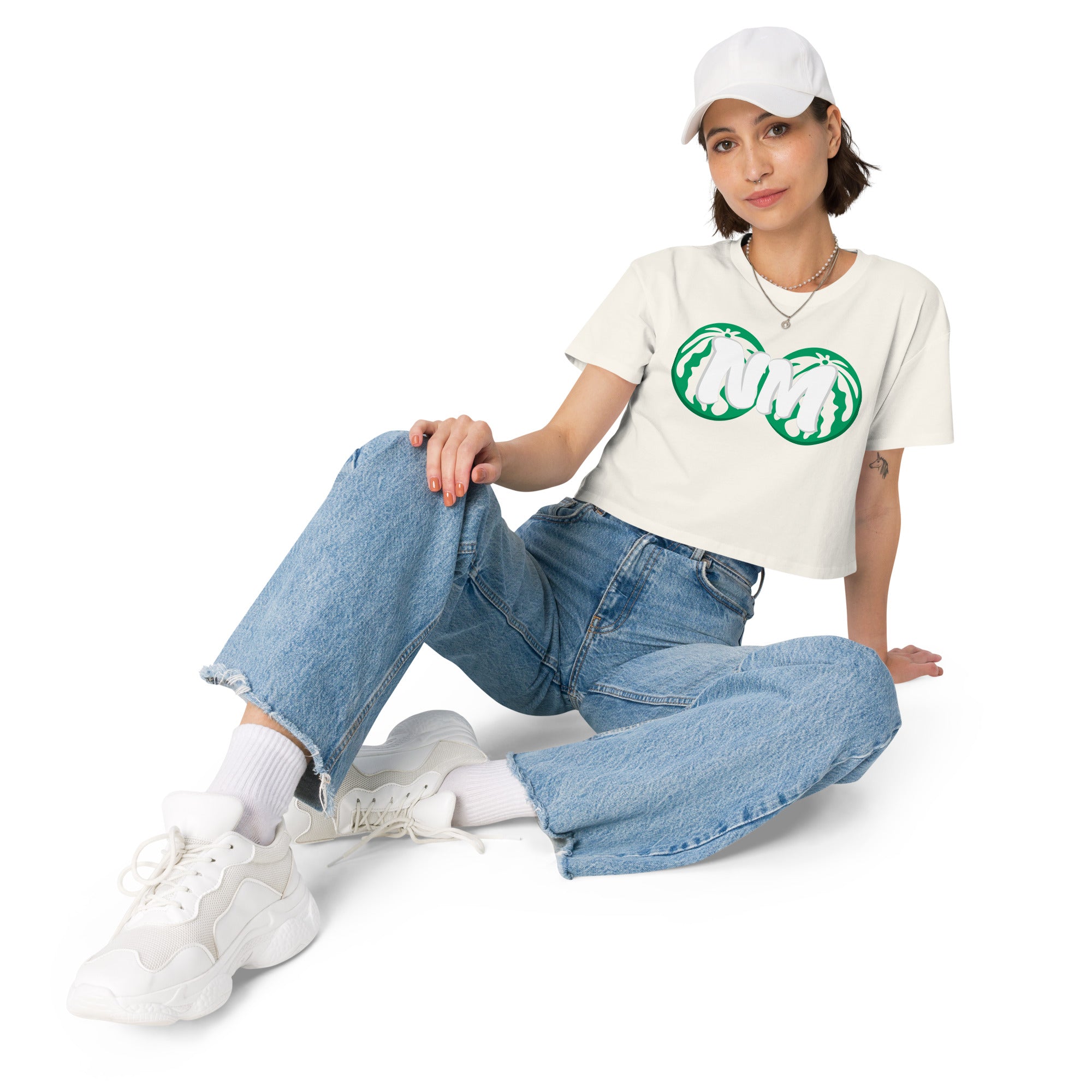NoModel "Eat The Fruit" crop top