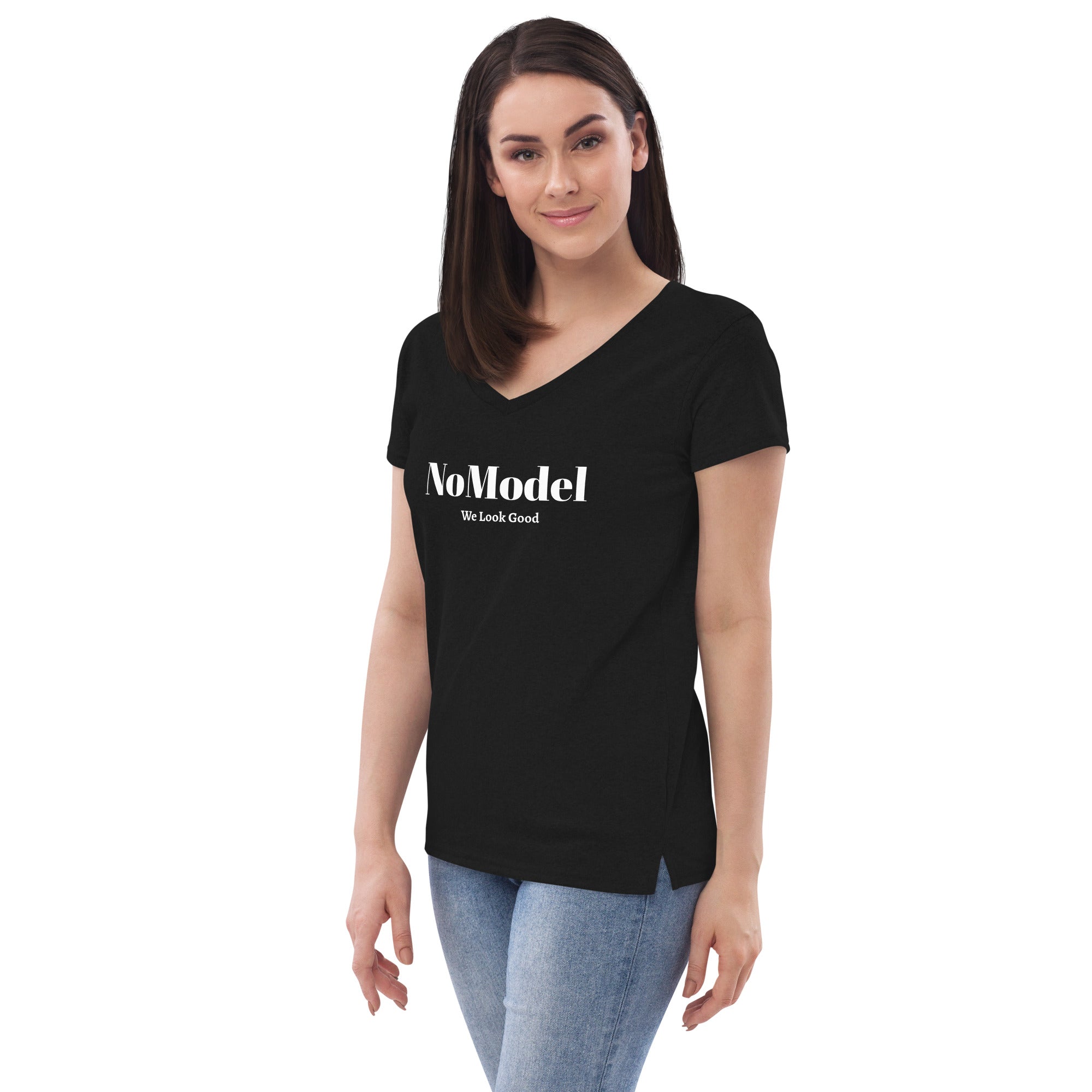 NoModel "Timeless" v-neck T-Shirt