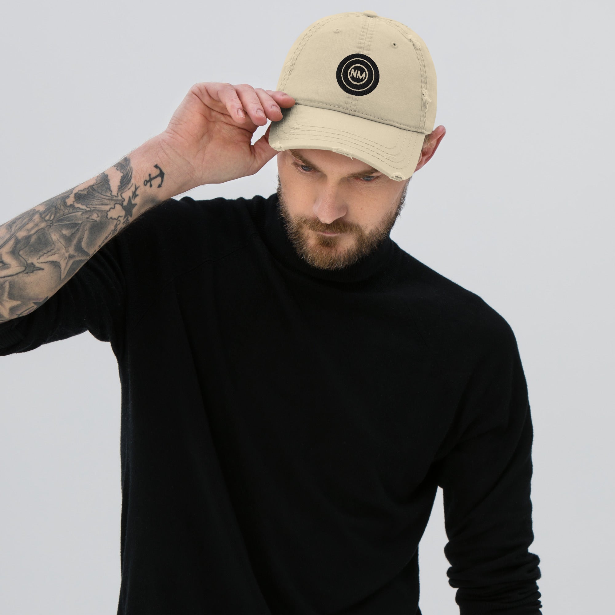 NoModel Distressed Dad Hat