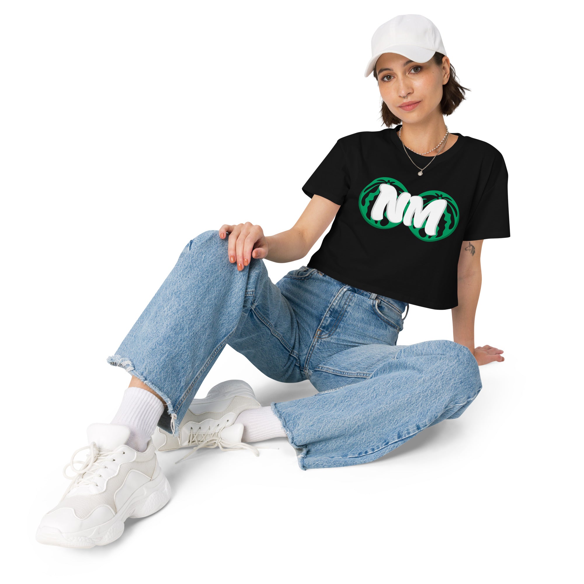 NoModel "Eat The Fruit" crop top