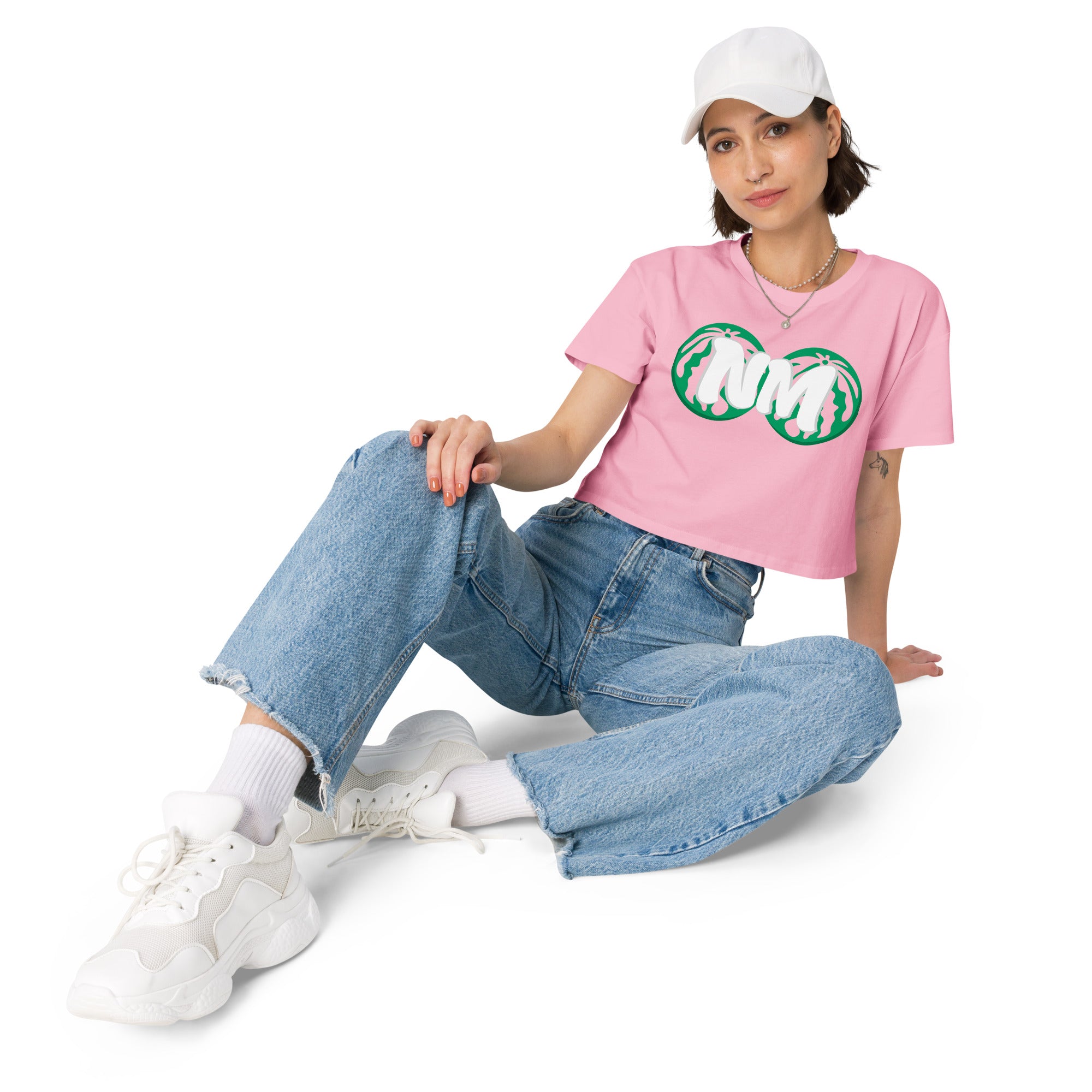 NoModel "Eat The Fruit" crop top