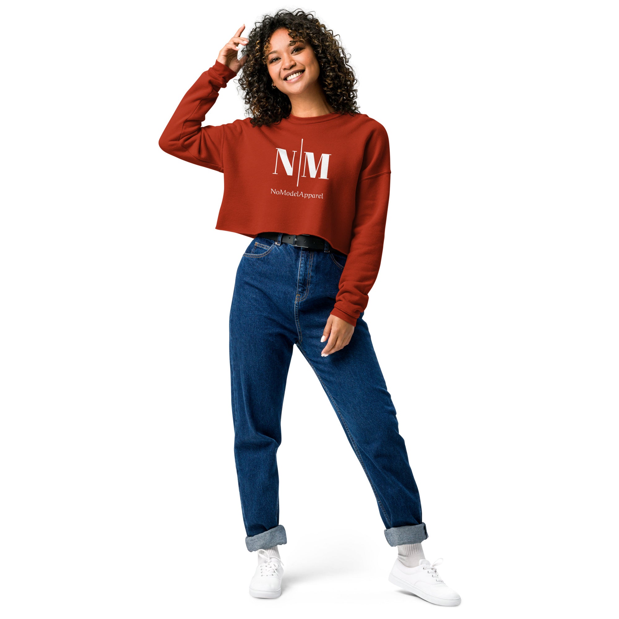 NoModel "Exchange" Crop Sweatshirt