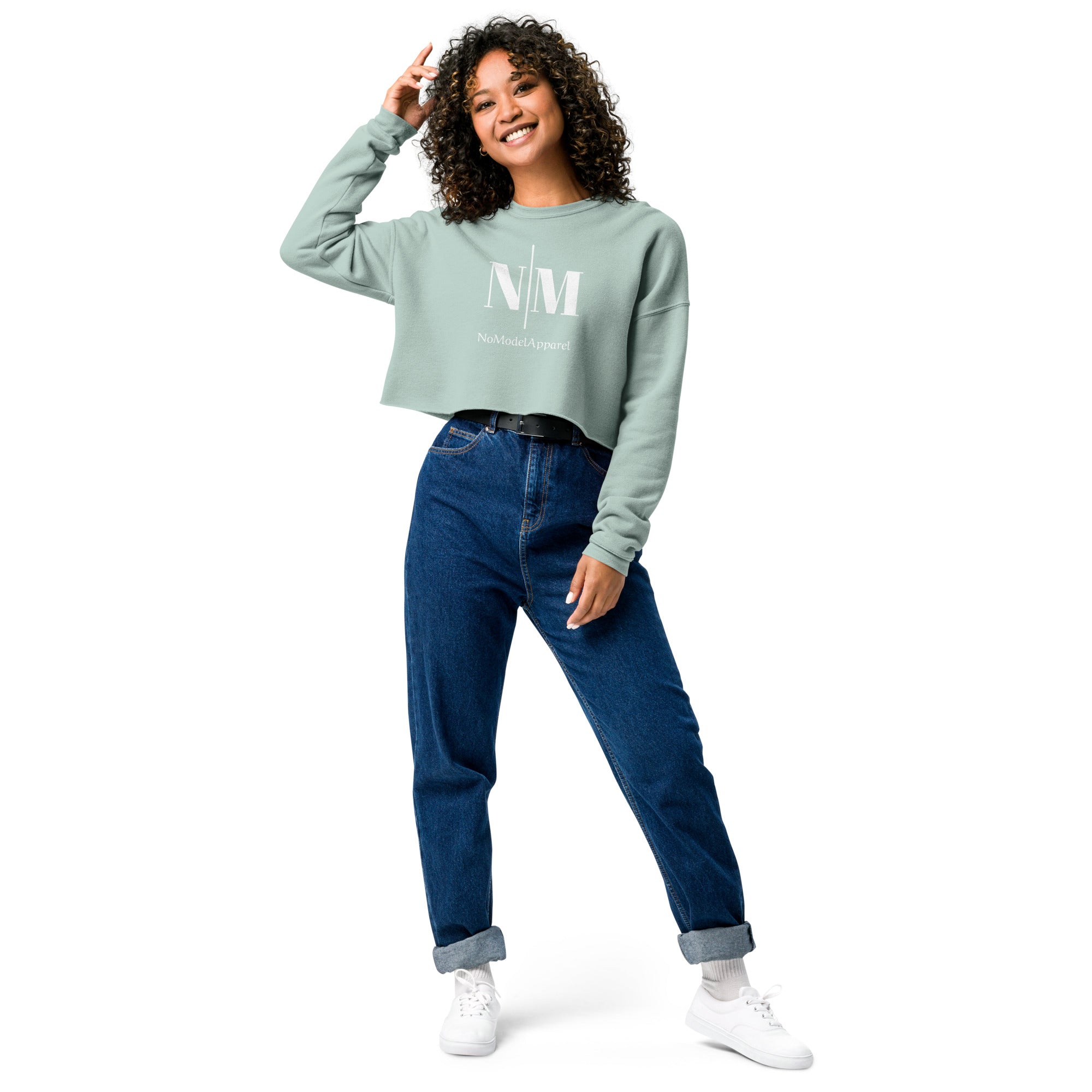 NoModel "Exchange" Crop Sweatshirt
