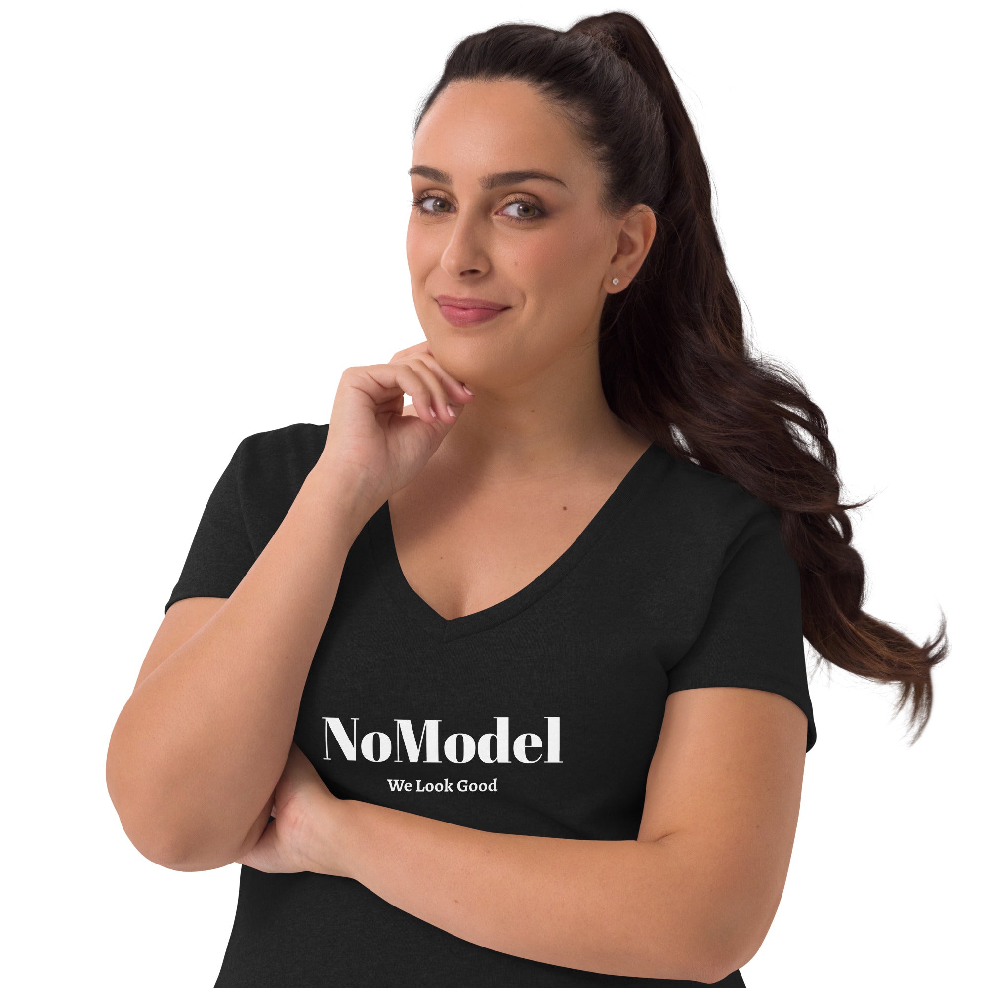NoModel "Timeless" v-neck T-Shirt